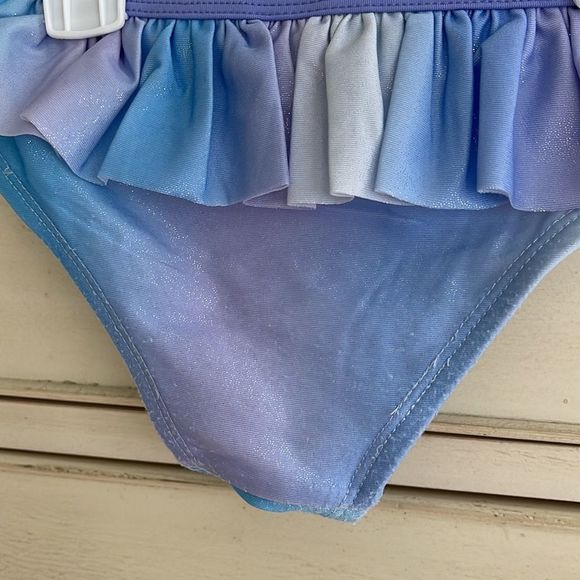 Disney Frozen 3 piece swim wear 2T - Picture 4 of 9